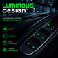 Car Window Switch Luminous Button Sticker