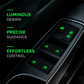 Car Window Switch Luminous Button Sticker