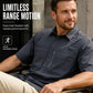 Camisa de manga corta para hombre, ideal para senderismo al aire libre