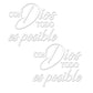 🔥Compra 1 y llévate 1 GRATIS🎁Sticker de frase inspiradora para auto