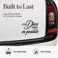 🔥Compra 1 y llévate 1 GRATIS🎁Sticker de frase inspiradora para auto