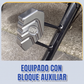 Almohadilla de extensión para caballete lateral de motocicleta