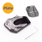 Almohadilla de extensión para caballete lateral de motocicleta