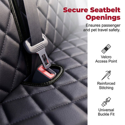 🎯 Asiento de Coche Plegable para Perros – Transportín Portátil de Viaje y Asiento Elevador de Seguridad