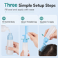 Squeeze Hair Coloring Applicator Bottle with Comb