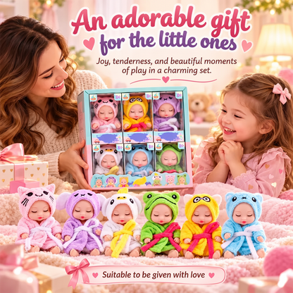 Mini muñecas «Reborn»: muñecas de bebé realistas y muy parecidas a las de verdad