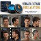💈¡AHORA CON UN 50 % DE DESCUENTO! Cera para cabello de hombre con aroma a colonia, 130 g; cera para peinar con acabado mate, fijación fuerte y efecto voluminizador; pasta para cabello soluble en agua y de larga duración