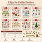 🔥¡50% DE DESCUENTO! 🎄Imanes de nevera de dibujos animados navideños ✨Bonitos, decoración festiva, fuerte imantación 🎅