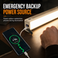 Lámpara de camping LED portátil recargable por USB con 6 modos, lámpara de emergencia multifuncional de mano para actividades al aire libre y mercados nocturnos