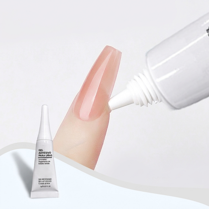 Pegamento profesional fuerte y de secado rápido para uñas (no se necesita luz UV)