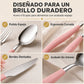 Juego de Cubiertos de Acero Inoxidable de 24 Piezas con Mangos Ergonómicos a Juego