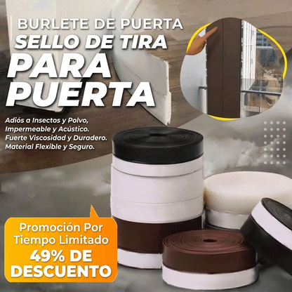 🏆 ¡ÚLTIMO DÍA! ¡SOLO POR 19.99! 🥶 ¡Mantén el frío afuera con esta tira selladora de 5M para puertas! 🏡✨