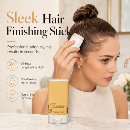 💇‍♀️ 50% dto. Barra de acabado para peinado – alisa el cabello de bebé rebelde, controla el frizz y fija mechones. ¡Cera botánica nutritiva, 15 g portátil, sin manos grasosas! ✨🧴