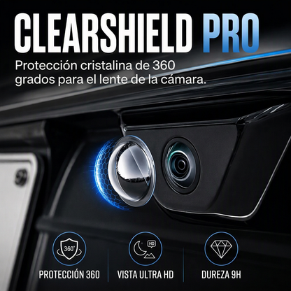 Funda protectora transparente para cámara de coche en alta definición
