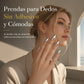 Anillo de punta de dedo de metal, accesorio de joyería de moda