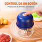 🥳 OFERTA ESPECIAL - ¡50% DE DESCUENTO!!💥 ¡MÁS DE 50.000 VENDIDOS!🥳 Mini procesador de alimentos eléctrico inalámbrico – Preparación rápida, menos desorden 🧄🔪