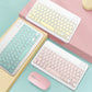 Set de teclado y ratón inalámbricos Bluetooth silenciosos