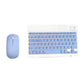 Set de teclado y ratón inalámbricos Bluetooth silenciosos