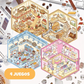 💥ÚLTIMO DÍA DE OFERTA: 50% DE DESCUENTO💥🌈Pegatinas de paisajes 3D 20 en 1, ¡perfectas para decorar paredes, álbumes de recortes y manualidades de bricolaje! ¡Un gran regalo para niños! 🖼️💚