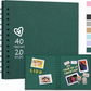 🎁 Novedades 2026 50% DE DESCUENTO 💥 Álbum de pegatinas de viaje, 40 páginas, álbum de recuerdos de bricolaje con encuadernación en espiral