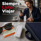Cargador de teléfono de emergencia portátil, banco de energía alimentado por batería AA con linterna LED