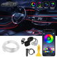 🎁¡50% DE DESCUENTO AHORA!🚨Tira LED de atmósfera para interior del coche💡Opciones multicolor🔌Alimentado por USB✨Fácil instalación Luz ambiental para tablero y puertas