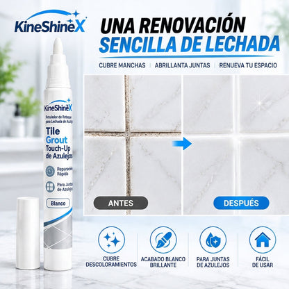 Bolígrafo Reparador de Juntas de Azulejos Blancos