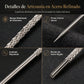 25 Piezas Agujas de Coser Manual con Cabeza Moleteado para Dobladillo y Envoltura de Hilo