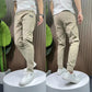 Pantalones cargo skinny multibolsillos de gran elasticidad para hombre👖