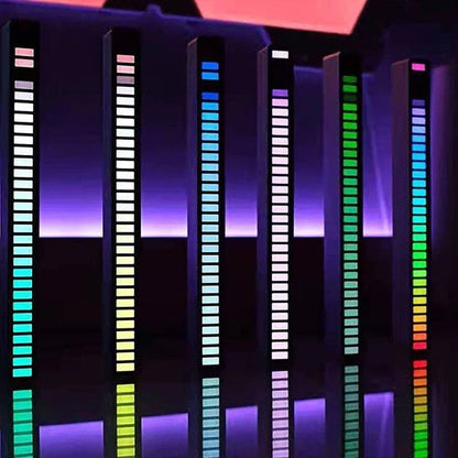 🔥Barra de luces RGB inalámbrica activada por sonido