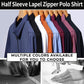 Camisa POLO de seda de moda para hombres（Compra 2 envío gratis）