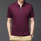 Camisa POLO de seda de moda para hombres（Compra 2 envío gratis）