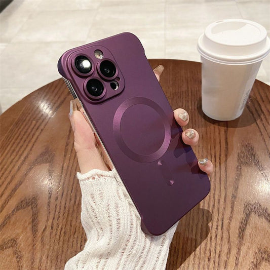 Funda magnética sin marco con pintura metalizada
